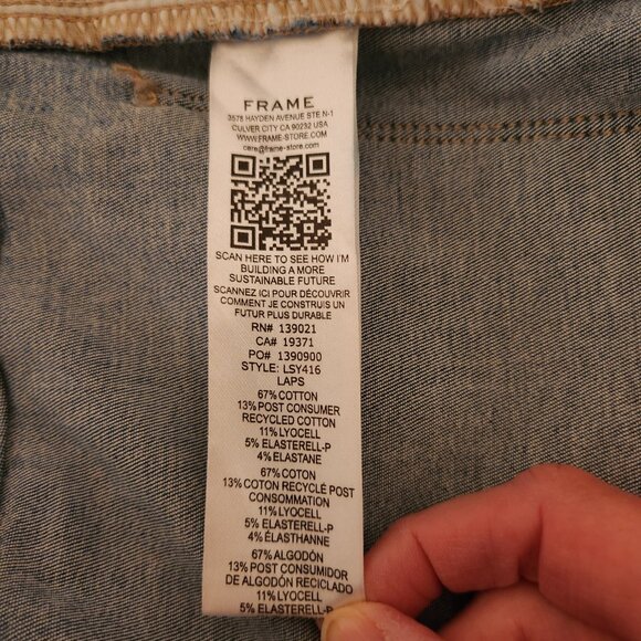 Frame Denim Le Sylvie Slender Straight Jeans - Picture 5 of 14